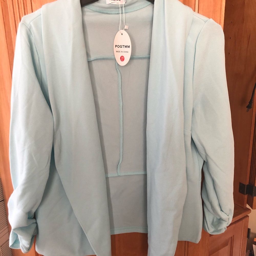 Blazer; light blue